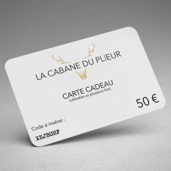 Gift card - 50 €